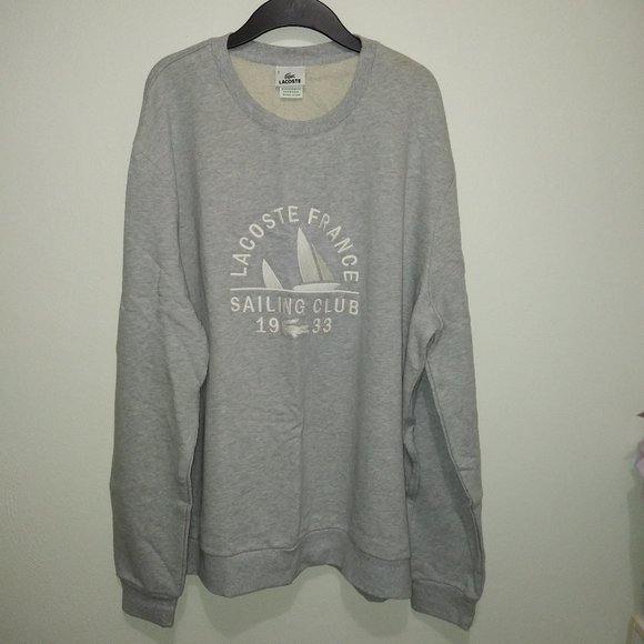 lacoste sailing club sweatshirt